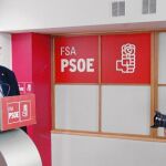 Fernández e Iceta comparecen ante la prensa tras mantener un encuentro en la sede del PSOE en Asturias