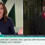 Mamen Mendizábal pone a Monedero en su sitio en una entrevista en «Más Vale Tarde»