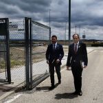 Quim Torra a su llegada a la cárcel de Estremera/Foto: C. Pastrano