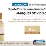 La Razón te ofrece un estuche con 3 botellas de vino blanco D.O. Rioja Marqués de Vidiago