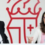 El presidente de la Generalitat, Ximo Puig, y la vicepresidenta del Consell, Mónica Oltra, comparecieron ayer para hacer balance de los tres años del «Gobierno del Botànic» (EFE/MANUEL BRUQUE)