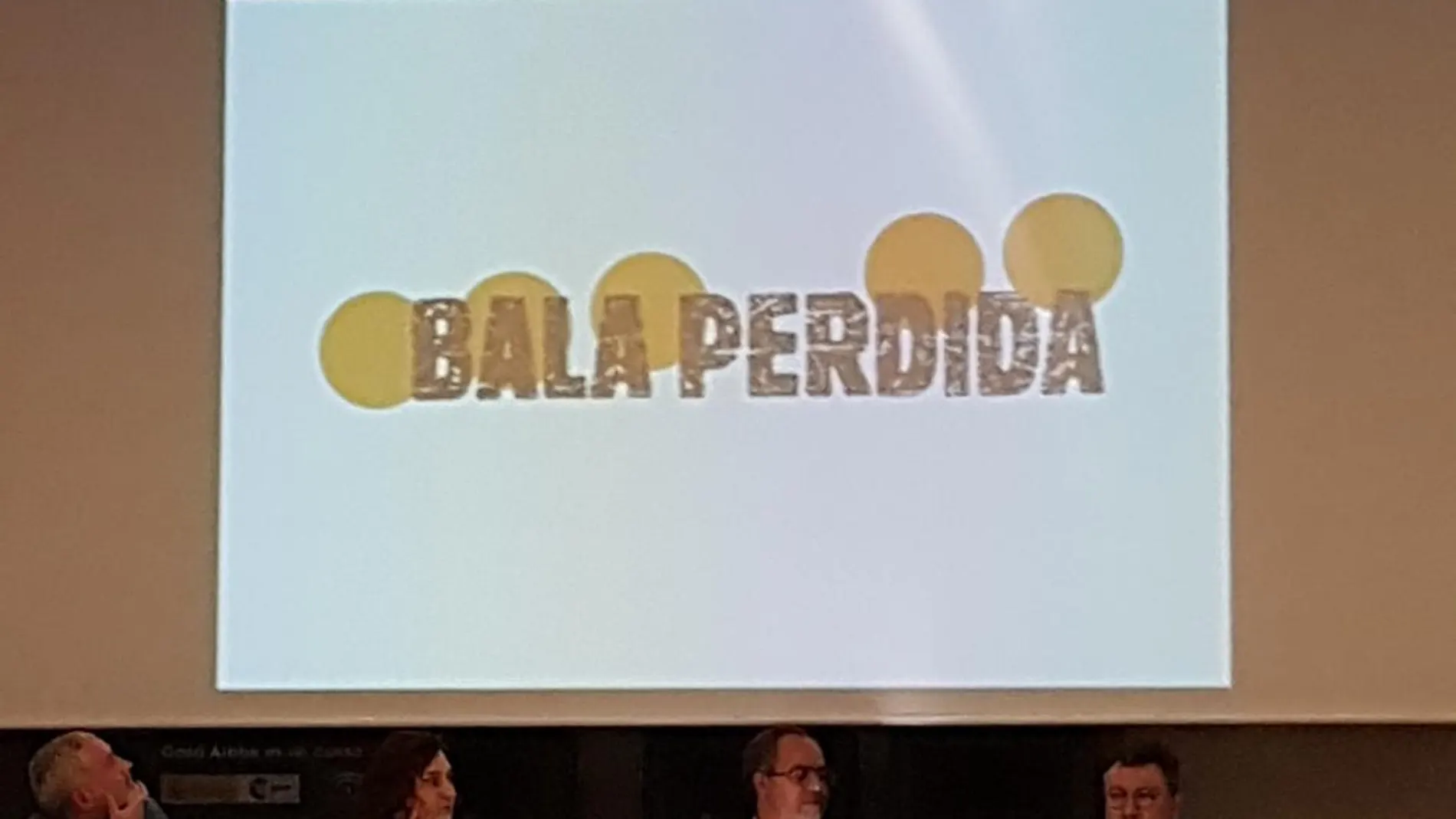 Lorena Carbajo, los escritores Abdul Hadi Sadoun y José Ángel Mañas y el director de arte Emilio Torné.