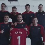 VÍDEO: El Osasuna se vuelca con Amaia de España para que gane ‘OT’