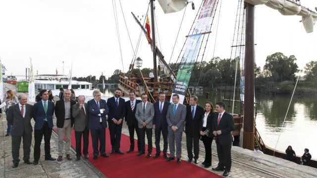 La réplica de la Nao Santa María conmemora el 525 Aniversario del Encuentro entre Dos Mundos