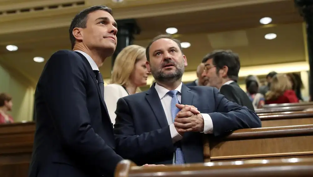 Pedro Sánchez y José Luis Ábalos