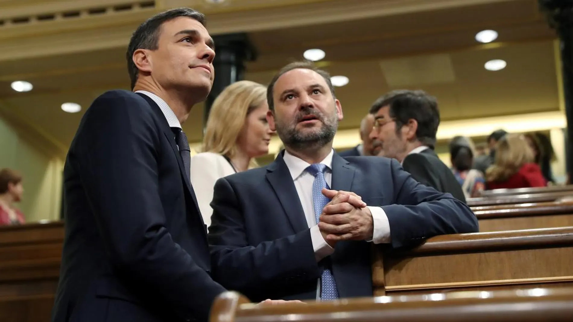 Pedro Sánchez y José Luis Ábalos