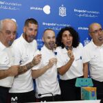 Sergio Ramos y Andrés Iniesta apadrinan Pirulate
