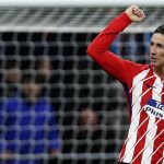 Fernando Torres en el Atlético de Madrid.