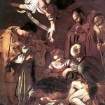 «La Natividad con San Francisco y San Lorenzo», de Caravaggio