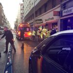Los servicios de emergencia en el lugar del suceso