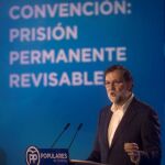 El presidente del Gobierno, Mariano Rajoy, hoy en Córdoba.