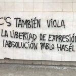 La sede de Cs Lleida, atacada de nuevo