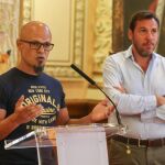Pérez Gellida agradece su nombramiento como pregonero en presencia de Óscar Puente