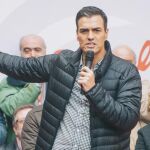 KIKE TABERNER. El presidente del Gobierno, Pedro Sánchez, durante una visita a la localidad valenciana de Xirivella en 2016