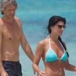 Sonia Ferrer y Marco Vricella en las vacaciones de 2012 en Formentera