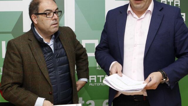 Lorenzo Amor y Rafael Amor, responsables de ATA a nivel nacional y andaluz
