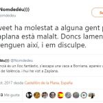 Dos altos cargos de Compromís se mofan de la enfermedad de Eduardo Zaplana