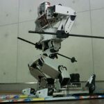 Un modelo de robot esquiador