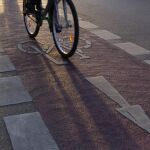 La bicicleta llevaba un pequeño GPS oculto dentro del cuadro