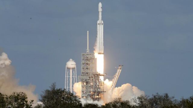 Despegue el Falcon Heavy