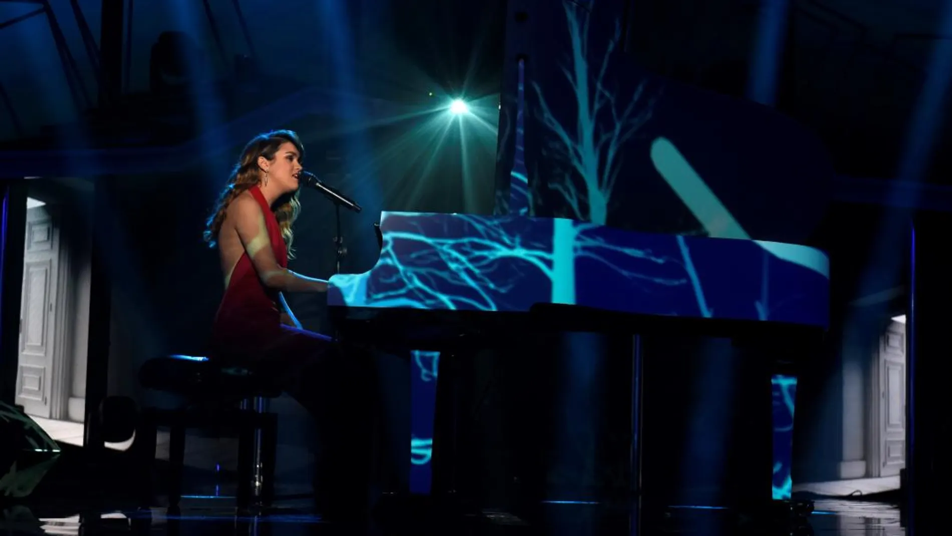 La cantante Amaia Romero en "Operación Triunfo"