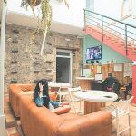 Interior del albergue juvenil de Las Palmas de Gran Canaria