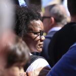 Ana Julia Quezada en una de las concentraciones