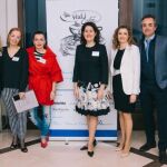 Rocío Cibrán, directora general Hotel Westin; Elena Forriol, directora Comercial Willis Towers Watson; Patricia Gutiérrez, cirujana plástica pediátrica; Beatriz Martín, socia Deloitte; Cristina Del Campo, directora de Redit; Isabel Martínez, directora general y presidenta de Panstar; María José Mira, secretaria autonómica de Modelo Económico y Financiación; Mónica Pont, directora de Desarrollo económico y negocio de Fisabio; Begoña Rodrigo, chef
