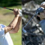 Dustin Johnson y Beau Hossler