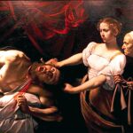 Fragmento de «Judith y Holofernes» (1599), de Caravaggio, una de las obras que reflejan la violenta pincelada y crudeza realista del pintor