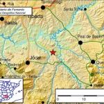 Mapa del lugar del terremoto