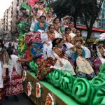 Imagen del tradicional desfile del Bando de la Huerta, día en el que se rememoran y reivindican las tradiciones de la Región y su importancia en la cultura y la historia de la Comunidad