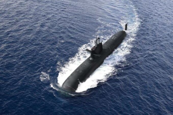 Recreación del submarino S-80