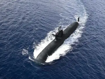 Recreación del submarino S-80 Recreación del submarino S-80