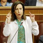 La portavoz parlamentaria del PSOE, Margarita Robles