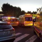 Un atropello múltiple en Colmenarejo deja tres menores y un adulto heridos