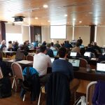 Asistentes a la reunión del consorcio que desarrolla el instrumento Harmoni en el Hotel Las Águilas del Puerto de la Cruz