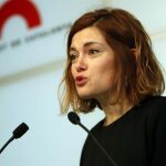 Elisenda Alamany, portavoz de Catalunya Comú-Podem