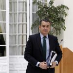 El delegado del Gobierno central en Andalucía, Antonio Sanz