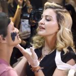 La cantante durante la promoción de su línea de productos 'MDNA Skin' en Nueva York