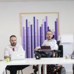 Reunión de Pablo Echenique con las secretarías de organización autonómicas