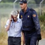 El maquinista, tras el accidente