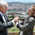 Ernest Maragall, junto a su número 2, Elisenda Alamany