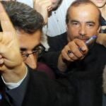 El candidato presidencial Hassan Rohani