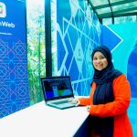 Hajjah Hasni Zarina, directora general de la compañía SalamWeb Technologies / Efe