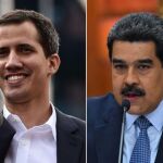 Juan Guaidó y Nicolás Maduro