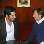 Talavante junto a su nuevo apoderado Curro Vázquez