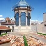 La cúpula de la iglesia de la Mercè