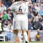 Khedira marcó el cuarto tanto del Madrid ayer. Los 15 goles anteriores eran obra de Cristiano Ronaldo, Benzema o Bale