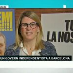 26M-M.- Artadi planea visitar a Forn junto a Maragall para abordar un posible pacto en BarcelonaElsa Artadi (JxCat) entrevistada en Els Matins28/05/2019